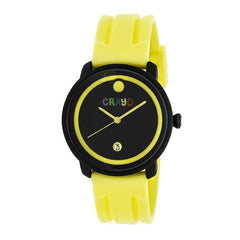 Crayo Fresh Unisex Watch w/Date - Yellow CRACR0306