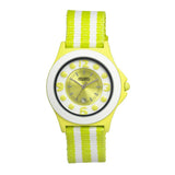 Crayo Carnival Nylon-Band Unisex Watch w/Date - Lime/White CRACR0706