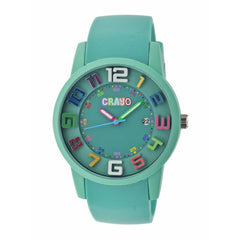 Crayo Festival Unisex Watch w/ Date - Teal CRACR2003