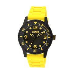 Crayo Splash Unisex Watch - Yellow CRACR2205