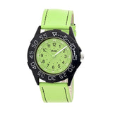 Crayo Fun Leather-Band Unisex Watch - Lime CRACR2506