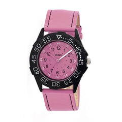 Crayo Fun Leather-Band Unisex Watch - Pink CRACR2508