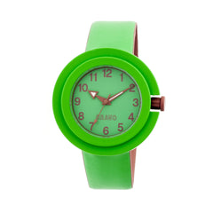 Crayo Equinox Unisex Watch - Green/Brown CRACR2803