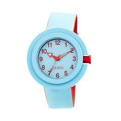 Crayo Equinox Unisex Watch - Cerulean/Red CRACR2805