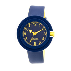 Crayo Equinox Unisex Watch - Navy/Yellow CRACR2806