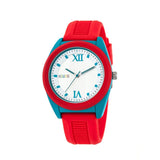 Crayo Praise Quartz Watch - Red/Cerulean CRACR3603