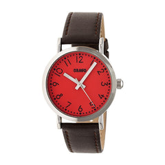 Crayo Pride Leather-BandWatch - Red