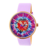 Crayo Swirl Strap Watch - Rose Gold/Lavender CRACR4205