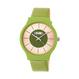 Crayo Trinity Strap Watch - Green CRACR4403