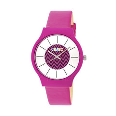 Crayo Trinity Strap Watch - Hot Pink CRACR4406