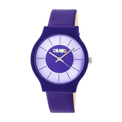 Crayo Trinity Strap Watch - Purple CRACR4407