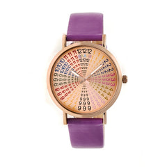 Crayo Fortune Strap Watch - Rose Gold/Purple CRACR4307