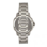 Elevon Hughes Bracelet Watch w/ Date - Silver/Black/Tan ELE100-3