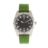 Elevon Jeppesen Pressed Wool Leather-Band Watch w/Date - Green ELE114-5