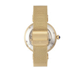 Empress Adelaide Automatic Skeleton Mesh-Bracelet Watch - Gold EMPEM2502