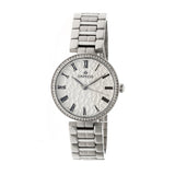 Empress Catherine Automatic Hammered Dial Bracelet Watch - Silver EMPEM1901