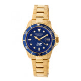 Heritor Automatic Pytheas Bracelet Watch w/Date - Gold/Navy HERHR2104