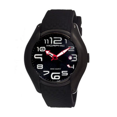 Morphic M3 Series Swiss Quartz Men's Watch w/ Date - Black MPH0303