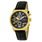 Morphic M38 Series Chronograph Men?s Watch w/ Date - Gold/Black MPH3806