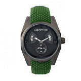 Morphic M34 Series Men's Watch w/ Day/Date - Black/Green MPH3408