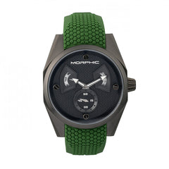 Morphic M34 Series Men's Watch w/ Day/Date - Black/Green