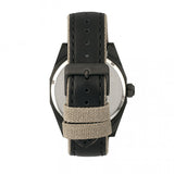 Morphic M59 Series Leather-Overlaid Canvas-Band Watch - Black MPH5905