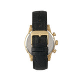 Morphic M60 Series Chronograph Leather-Band Watch w/Date - Gold/Black MPH6003
