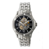 Reign Dantes Automatic Skeleton Dial Bracelet Watch - Silver/Black REIRN4702