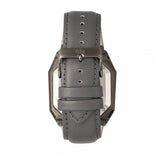 Reign Asher Automatic Sapphire Crystal Leather-Band Watch - Gunmetal/Grey REIRN5103