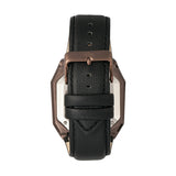 Reign Asher Automatic Sapphire Crystal Leather-Band Watch - Gunmetal/Black REIRN5104