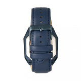 Reign Asher Automatic Sapphire Crystal Leather-Band Watch - Blue REIRN5105