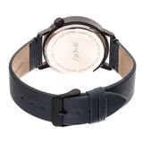 Simplify The 5500 Leather-Band Watch - Black/Slate SIM5504