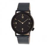 Simplify The 5500 Leather-Band Watch - Black/Slate SIM5504