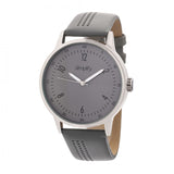 Simplify The 5700 Leather-Band Watch - Grey SIM5703