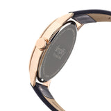 Simplify The 5700 Leather-Band Watch - Navy SIM5705