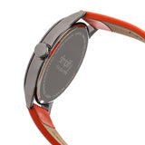 Simplify The 5700 Leather-Band Watch - Orange SIM5706