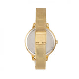Simplify The 5800 Mesh Bracelet Watch - Gold/Purple SIM5804