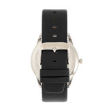 Simplify The 6300 Leather-Band Watch - Black/White SIM6301