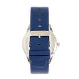 Simplify The 6300 Leather-Band Watch - Blue SIM6304