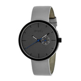 Simplify The 3900 Leather-Band Watch w/ Date - Grey SIM3903