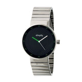 Simplify The 4600 Bracelet Watch - Silver/Olive SIM4601