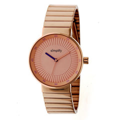 Simplify The 4600 Bracelet Watch - Rose Gold/Purple SIM4604