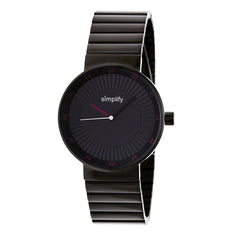 Simplify The 4600 Bracelet Watch - Charcoal/Fuchsia SIM4605