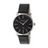 Simplify The 4700 Leather-Band Watch w/Date - Black SIM4702