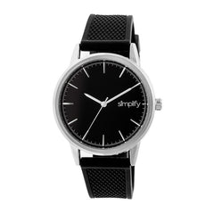 Simplify The 5200 Strap Watch - Silver/Black