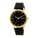 Simplify The 5200 Strap Watch - Gold/Black SIM5203
