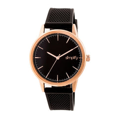 Simplify The 5200 Strap Watch - Rose Gold/Black SIM5204