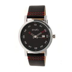 Simplify The 5300 Strap Watch - Silver/Black SIM5302