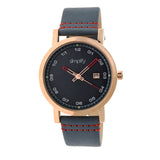 Simplify The 5300 Strap Watch - Rose Gold/Blue SIM5305