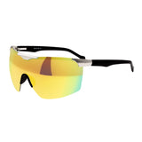 Sixty One Shore Polarized Sunglasses - Silver/Blue-Green SIXS131YW